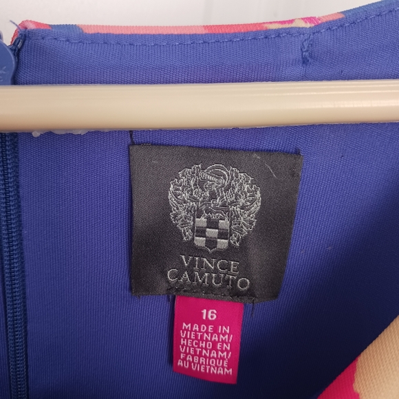 Super CUTE Vince Camuto printed sleeveless dress - Picture 9 of 16